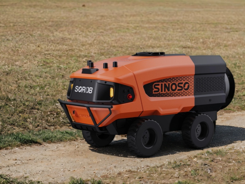SINOSO-SOROB-300C-GNSS-RTK-precision-navigation-orchard-sprayer