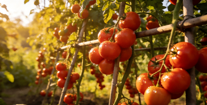 Mobile gasoline wood chipper moving between orchard rows
